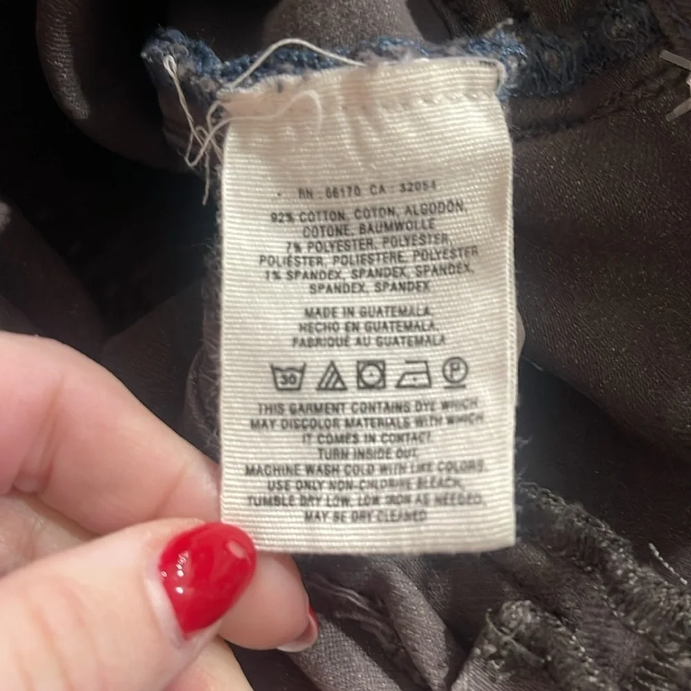 Pilcro Skinny Jeans with Side Zippers